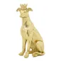 CANE C/CORONA ORO 20X12,5X33 cm
